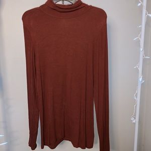 Long sleeve turtle neck